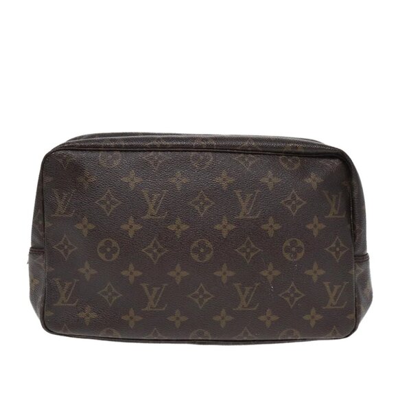LOUIS VUITTON Monogram Trousse Toilette 28 Clutch Bag M47522 LV Auth 83110 - Picture 1 of 14